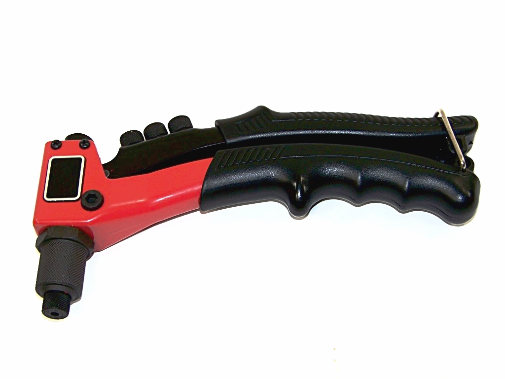 8″ Hand Rivet Gun Pop Riveter Aluminum W/ 100 Rivets 3/32″ 1/8″ 5/32″ 3/16″ H-D