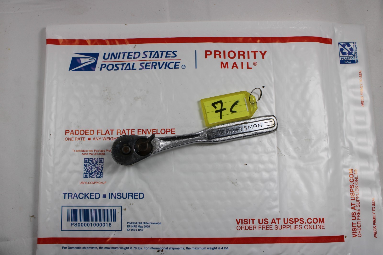 Craftsman 3/8» Drive Quick Release Ratchet -V- 43784 USA