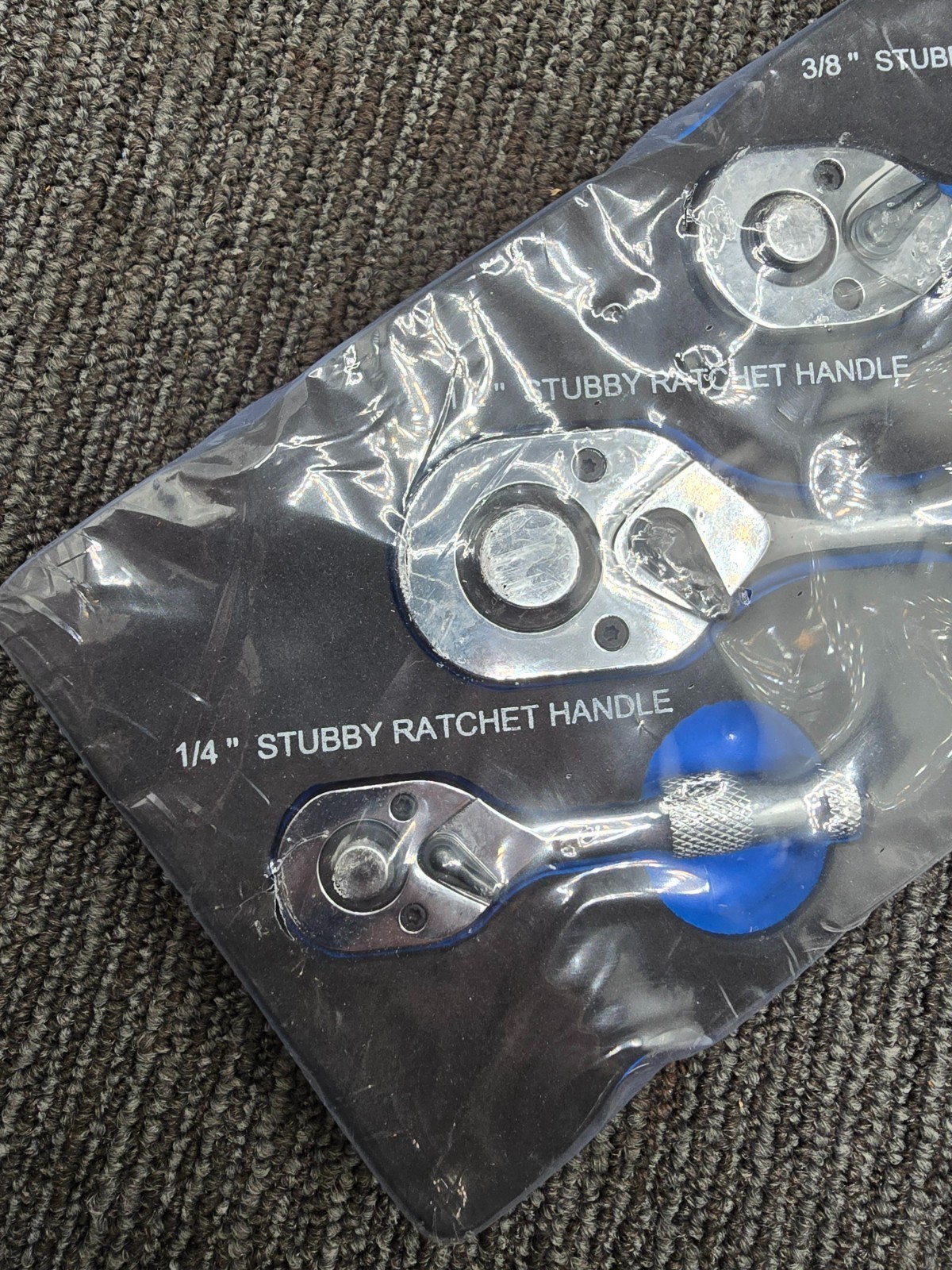 STUBBY RATCHET HANDLE 1/4″ 3/8″ 1/2″ DRIVE SHORT SOCKET WRENCH