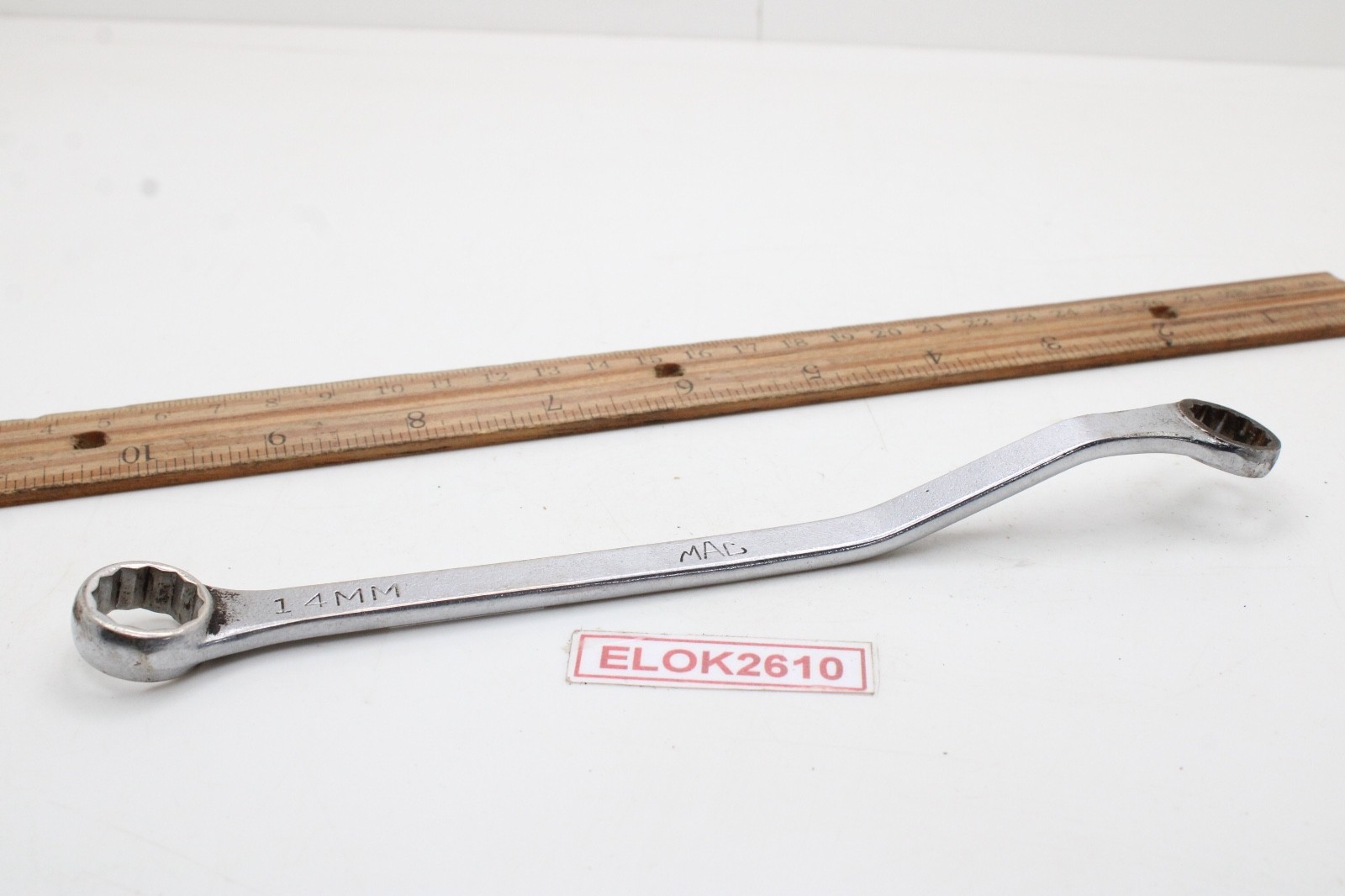 MAC Tools M1314BXL 13mm x 14mm 12 Point Box End Offset Specialty Wrench USA