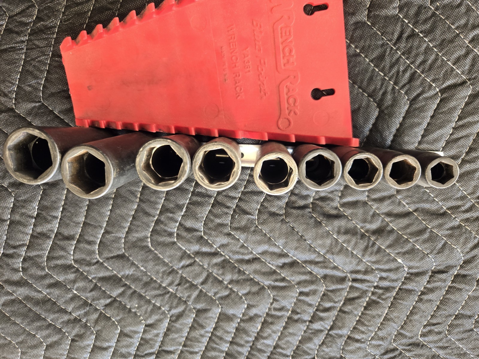 Snap-On 9pc SAE 1/2″ Drive 6 Point Impact Deep Socket Set 1/2″ to 1″ 309SIMYA