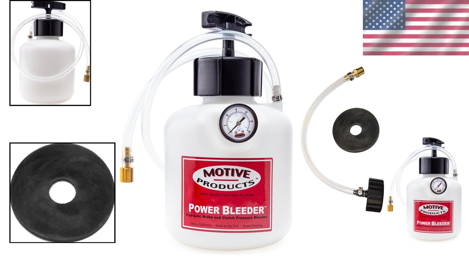 Pressurized Brake Fluid System – Easy One-Person Operation