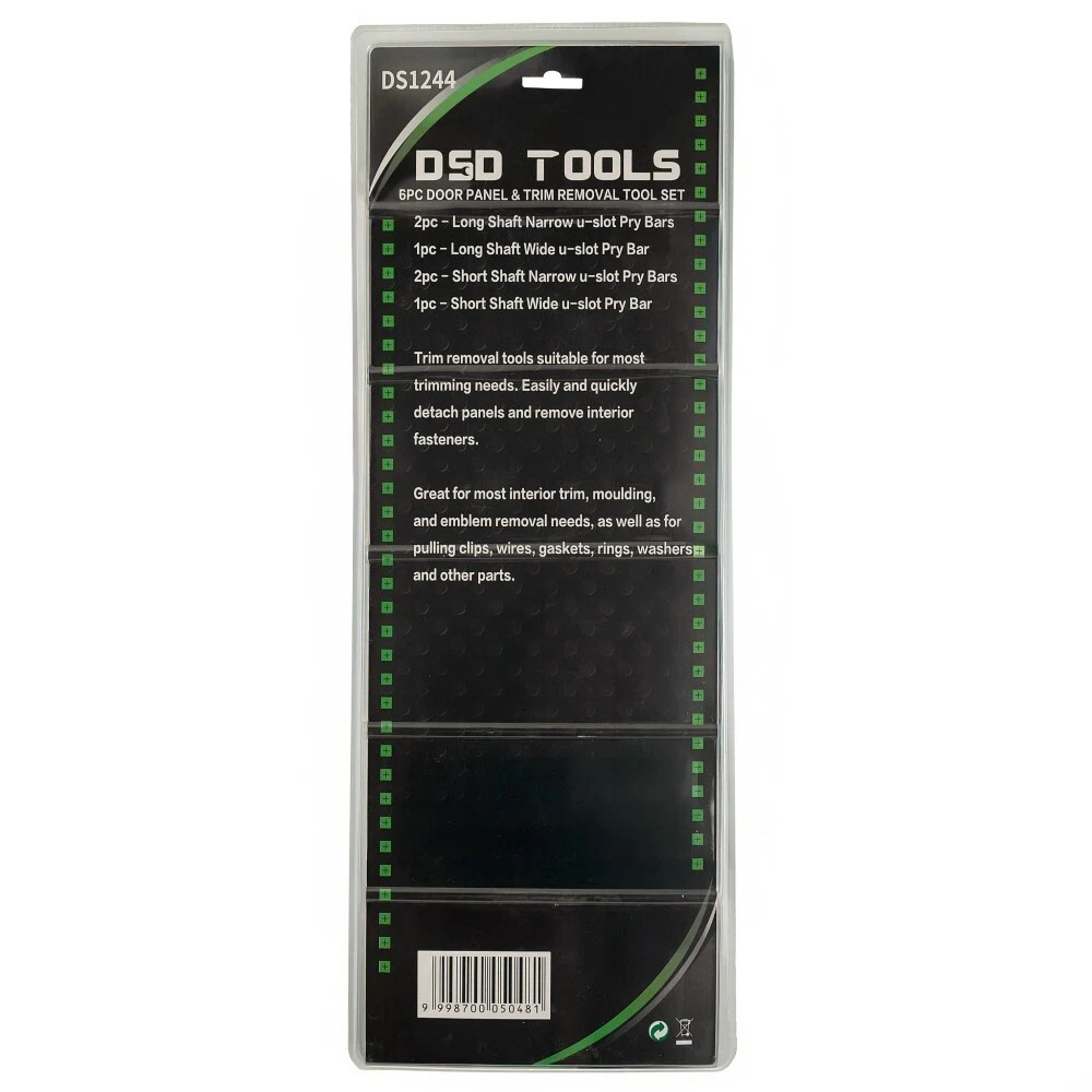 Tool Kingd 6PC Door Panel & Trim Removal Tool Interior Trim Clip Tool Kit