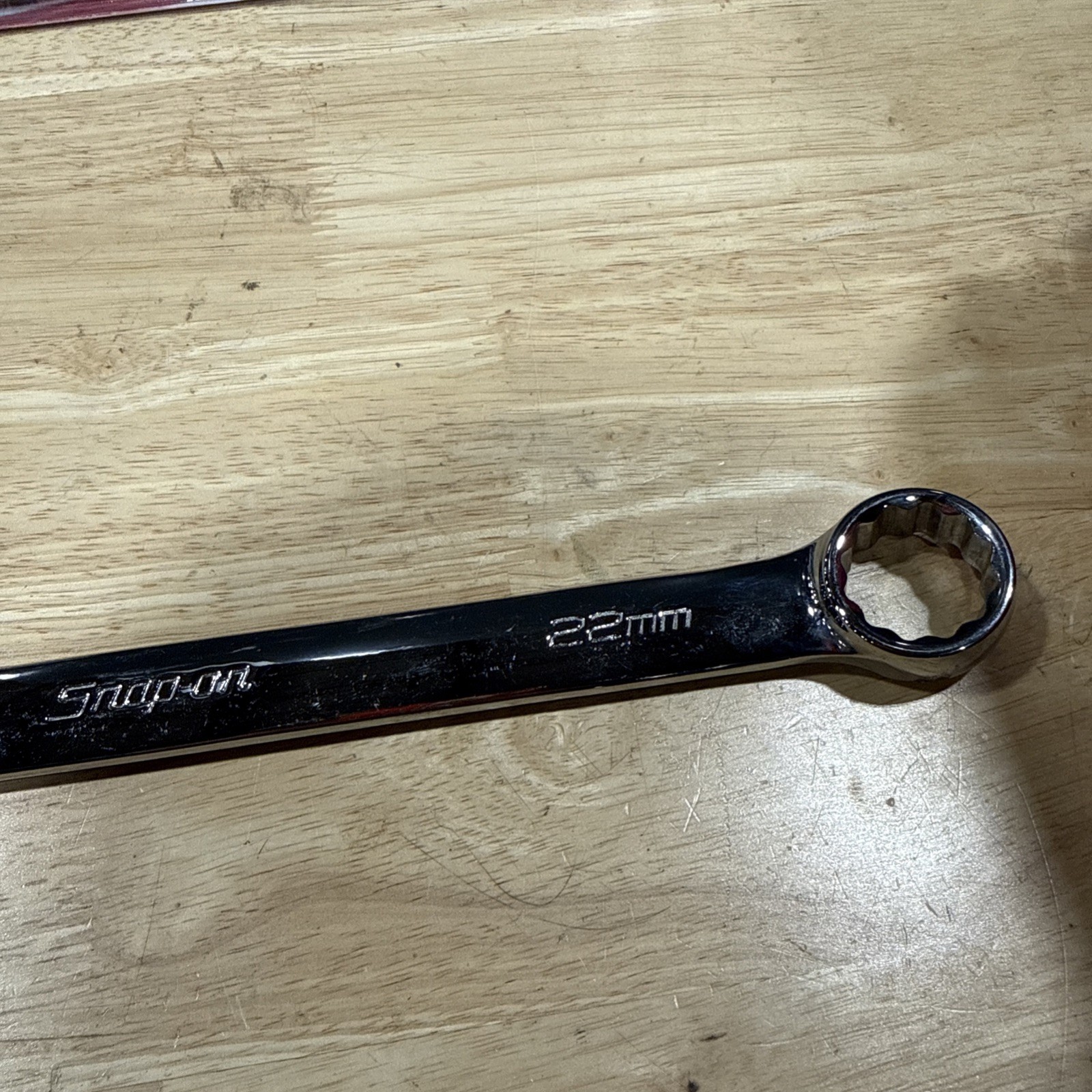 Snap On Tools 22MM 12Pt Metric Flank Drive Combination Wrench OEXM220B USA