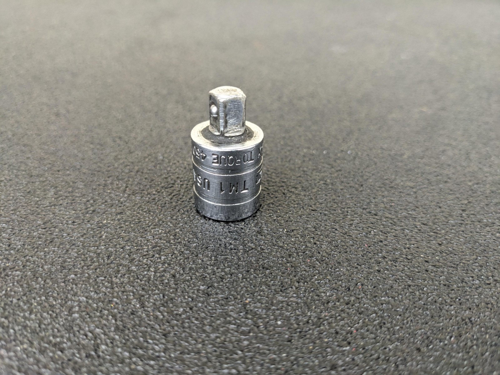 #bo428 Snap on Tools TM1 3/8″ to 1/4″ Drive Chrome Reducer Extension Socket