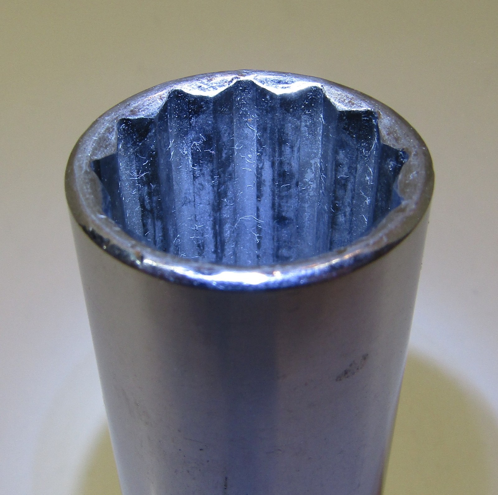 *Craftsman* 21mm 12 Point 1/2″ Drive Deep Chrome Socket 44447 Inverted G1 U.S.A.