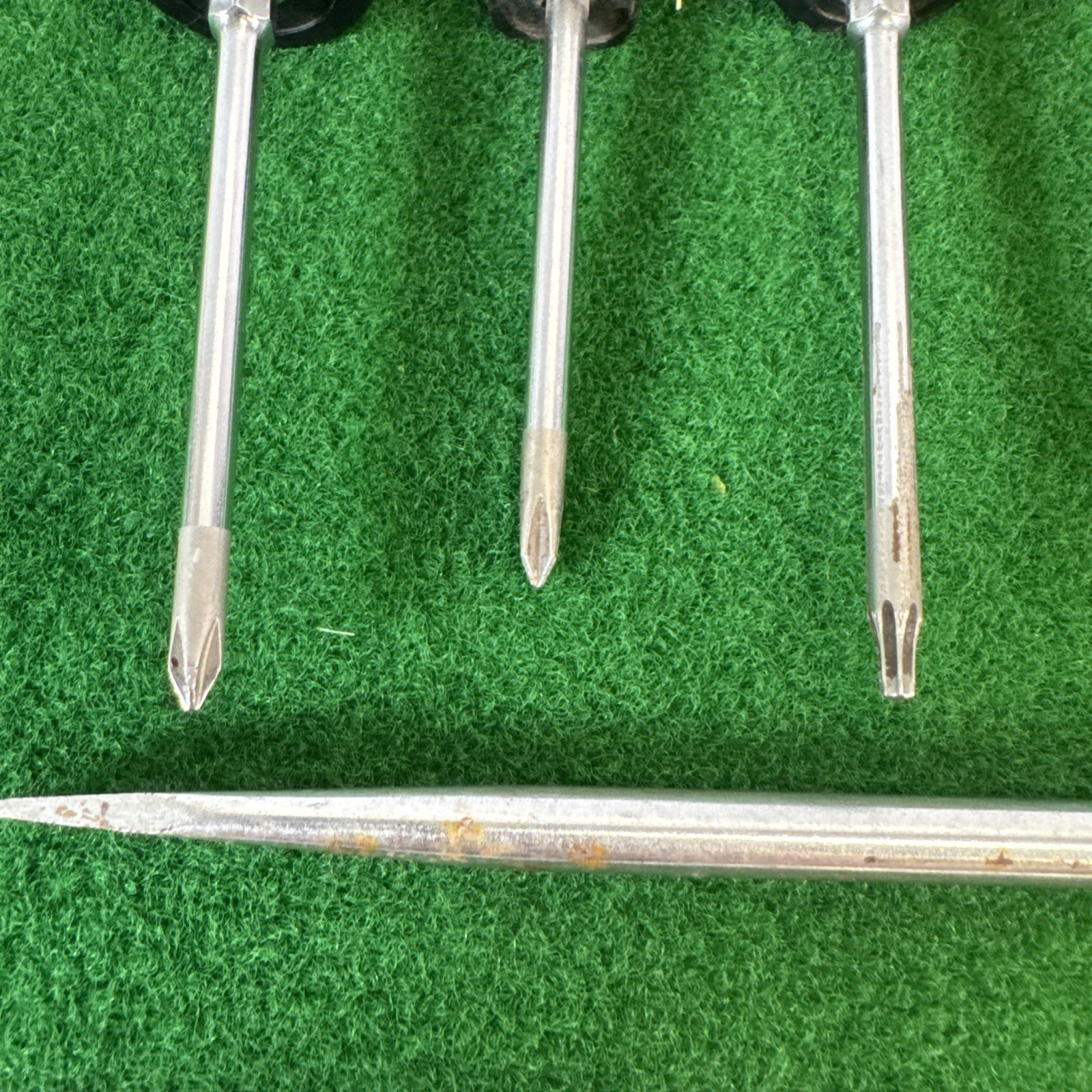 Snap-on USA Screwdriver Pick Lot 8 Pc SSD8 SSD6 SDDP31 TM4CS SSD1 SSD234