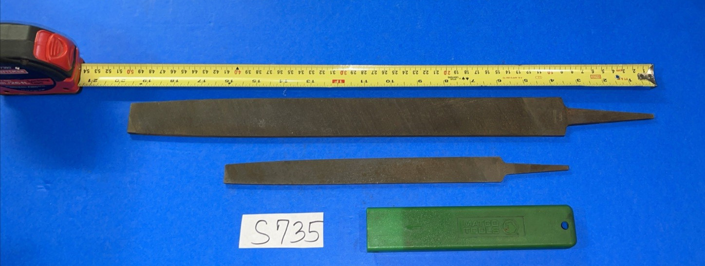 MATCO TOOLS 5 PIECE ASSORTED FILES 5 INCHES TO 19 INCHES LONG