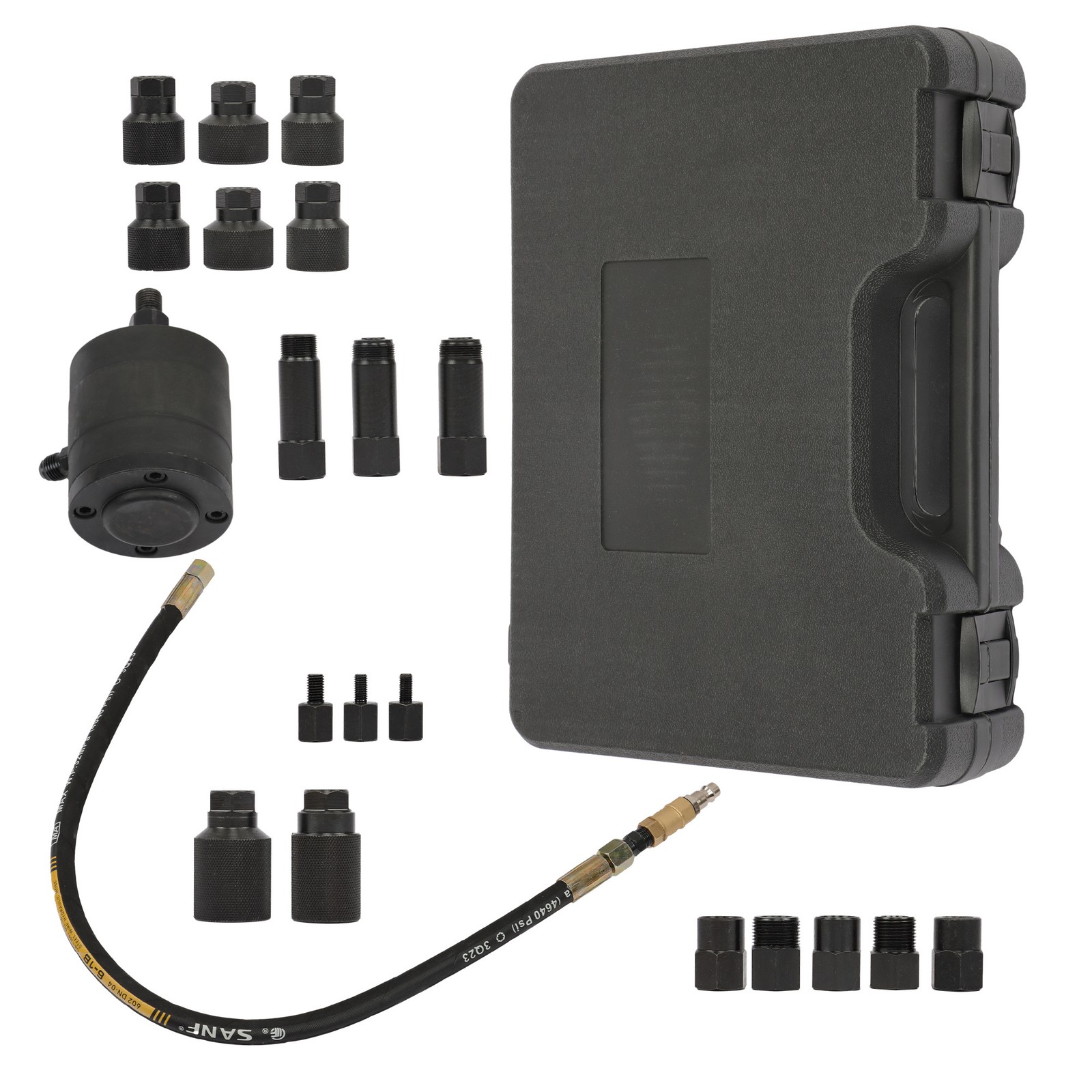 LABLT Universal Diesel Injector Pneumatic Puller Removal Tool Kit with Case