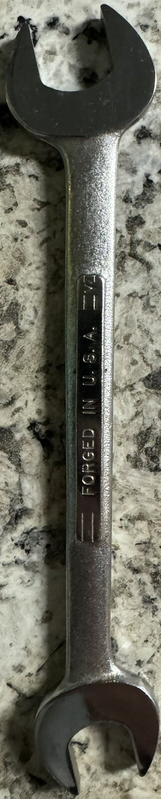 Craftsman -V- Series 3/4in x 5/8in SAE Double Open End Wrench USA Clean