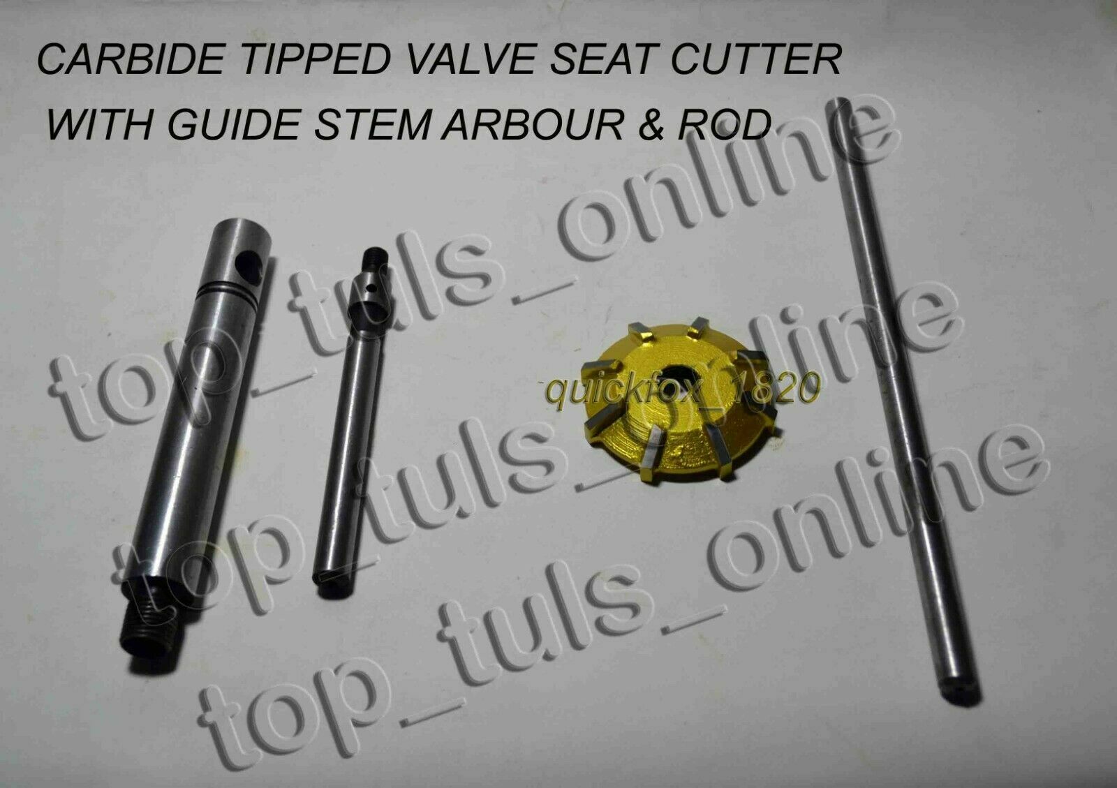 13x VALVE SEAT CUTTER SET CARBIDE TIPPED ROYAL ENFIELD ALL MODEL 350-500 OLD NEW