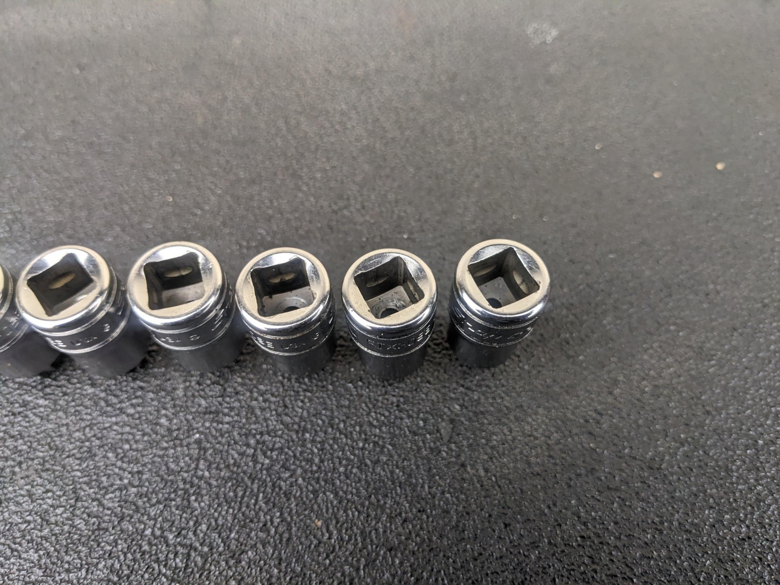 #bp502 Snap On 7pc 3/8″ Drive Stubby Torx Socket Driver Set T27-T55 207EFTXYSE