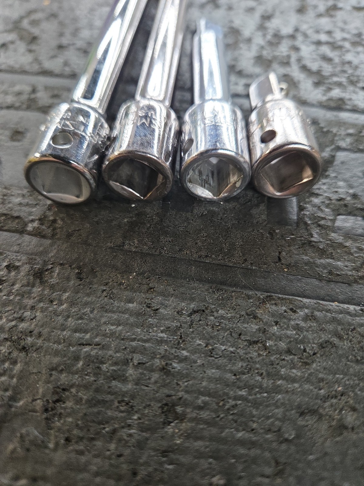 Craftsman 3/8″ Drive Extension Bar 4pc Set H Vintage USA (1 1/2″, 3″, 6″, 10″)