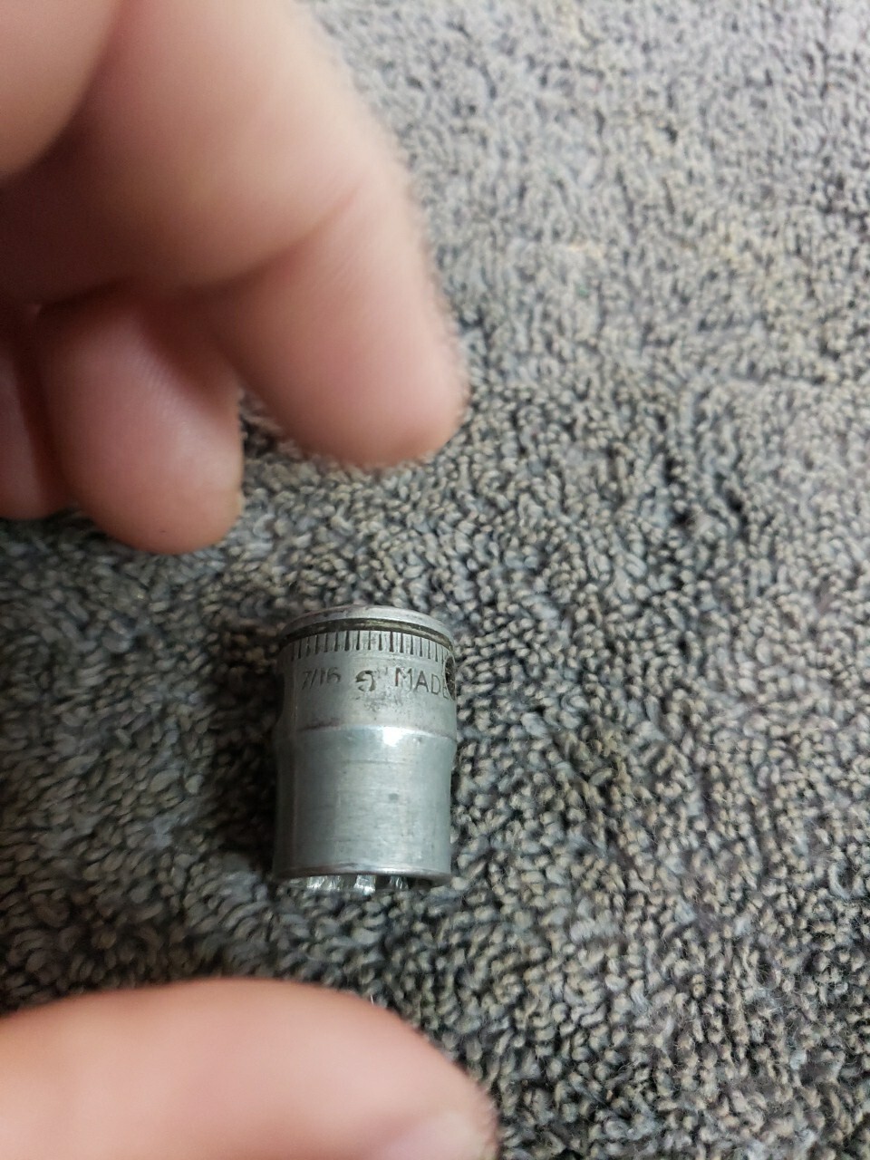 Snap On F-140 7/16″ Socket 12 Point 3/8″ Dr