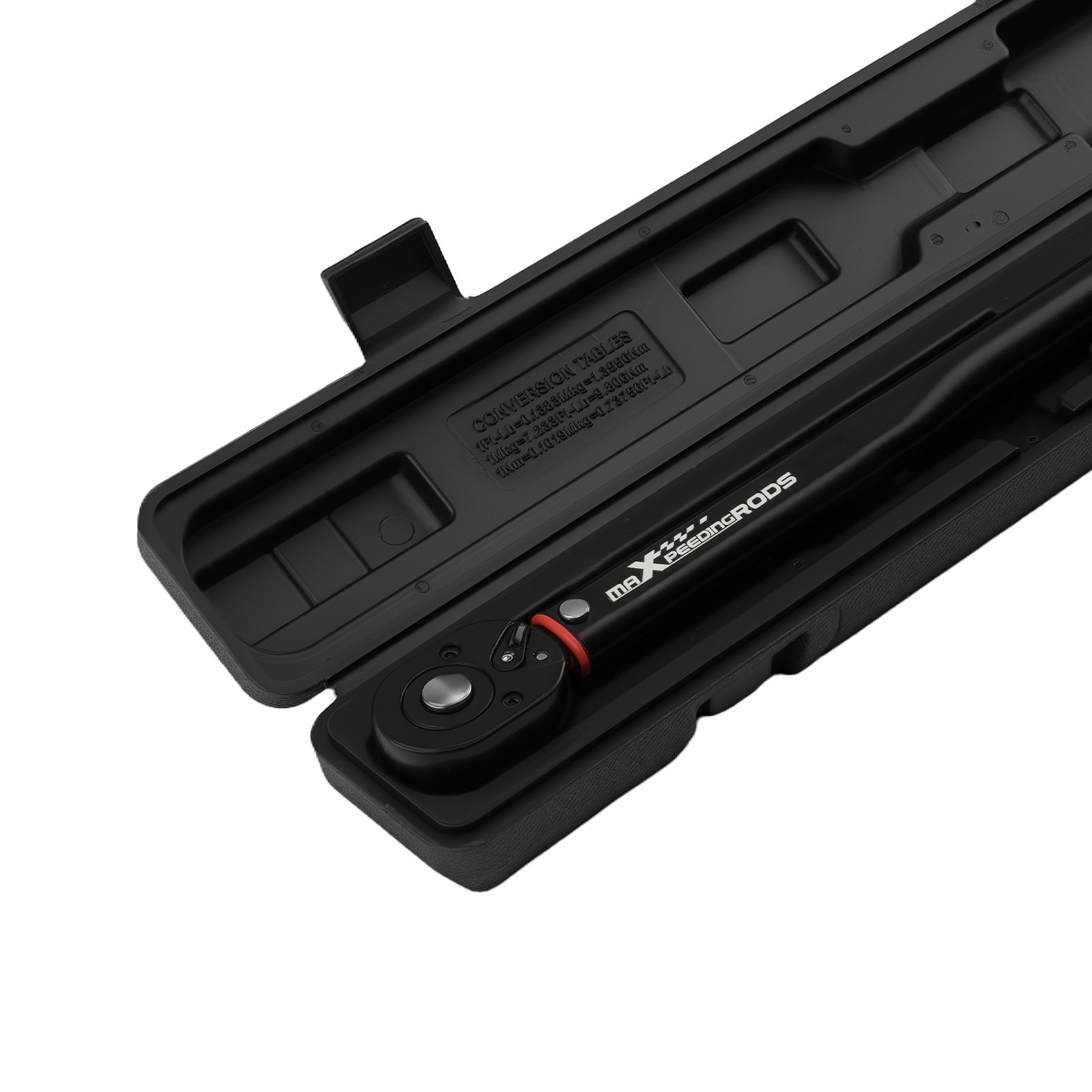Calibrated Torque Wrench 1/2 Drive 10-150 Ft-Lb Chrome Vanadium with Case