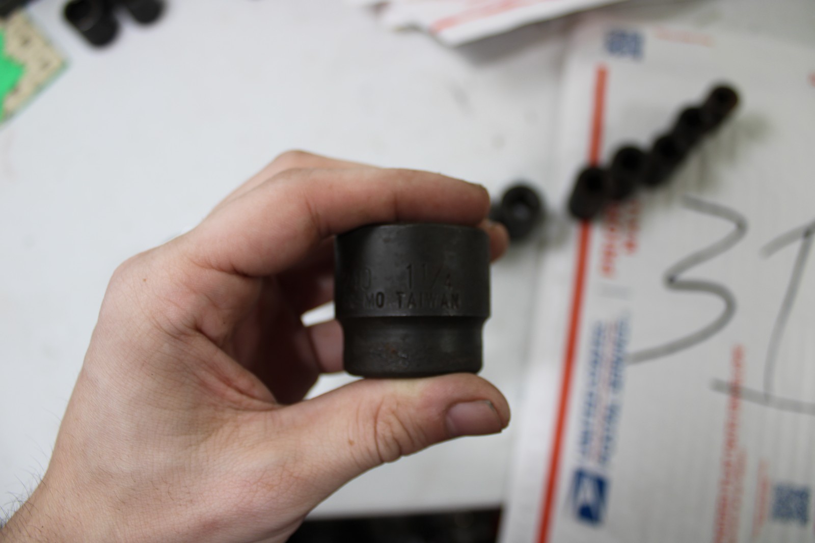 Sunex 7/16 to 1 1/4 Impact Set 1/2in drive Short