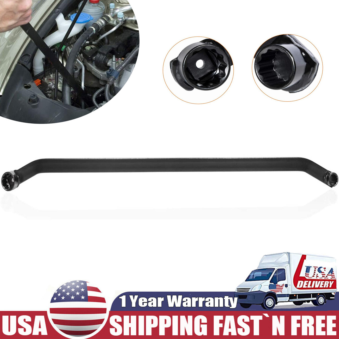 Serpentine Belt Wrench Removal Installer For Honda Acura Accord CR-V Civic Mazda