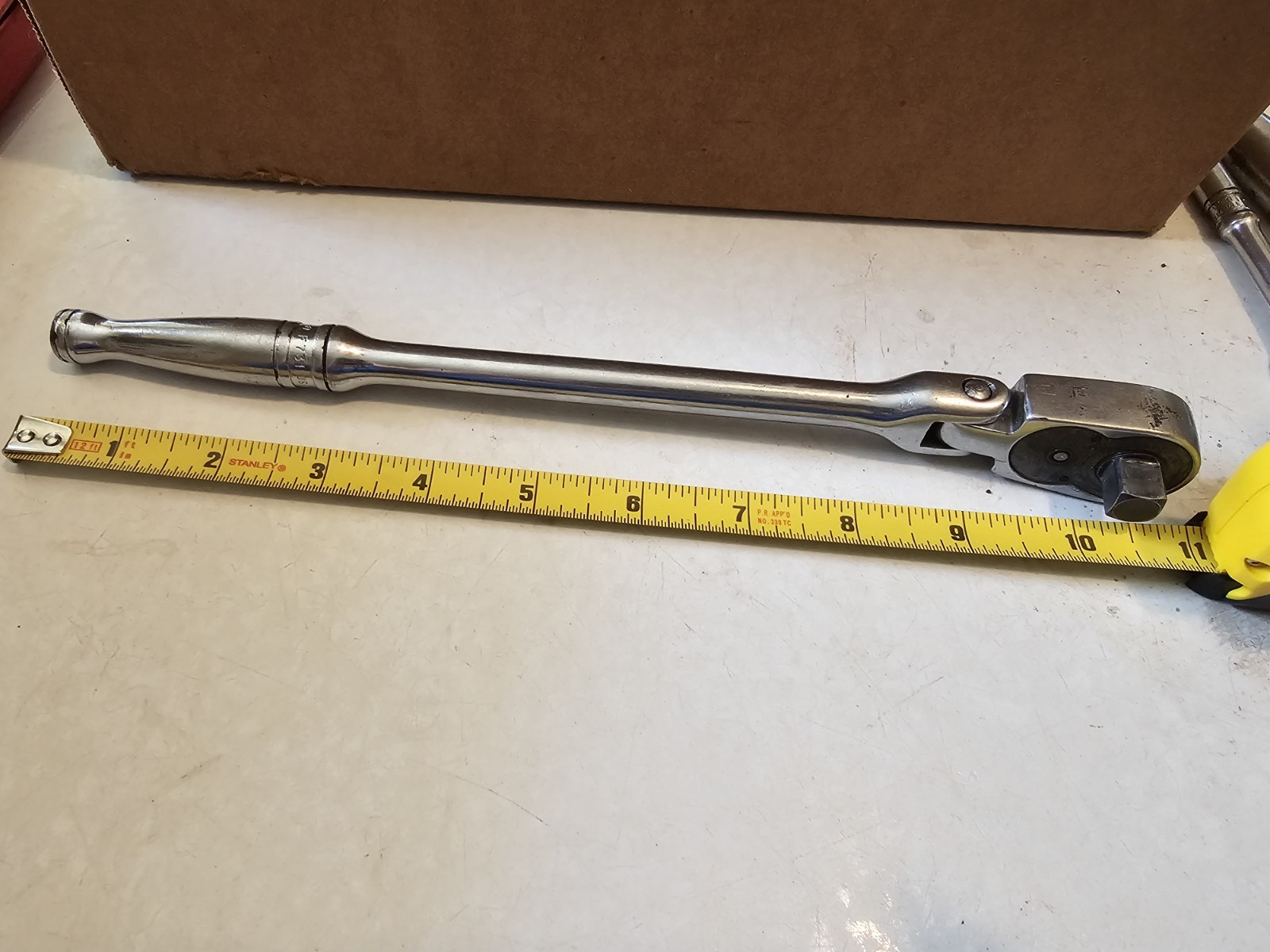 Snap On F-731 Swivel Long Handle Rachet