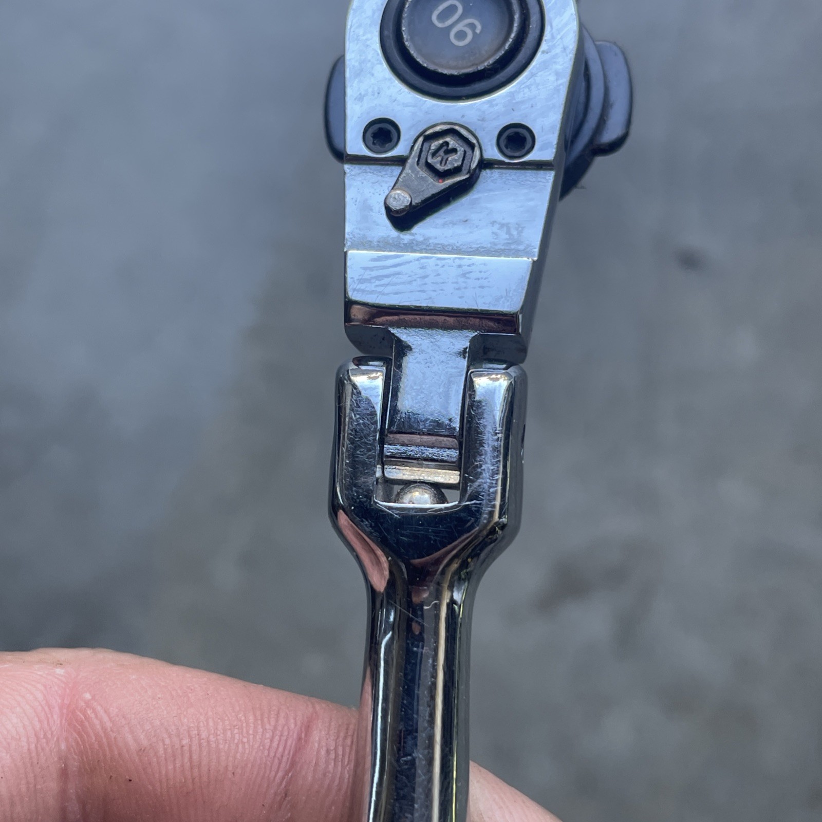 New Kobalt 1/4” Drive Flex Head Pro 90 Ratchet!! 81746 ~ 3108329