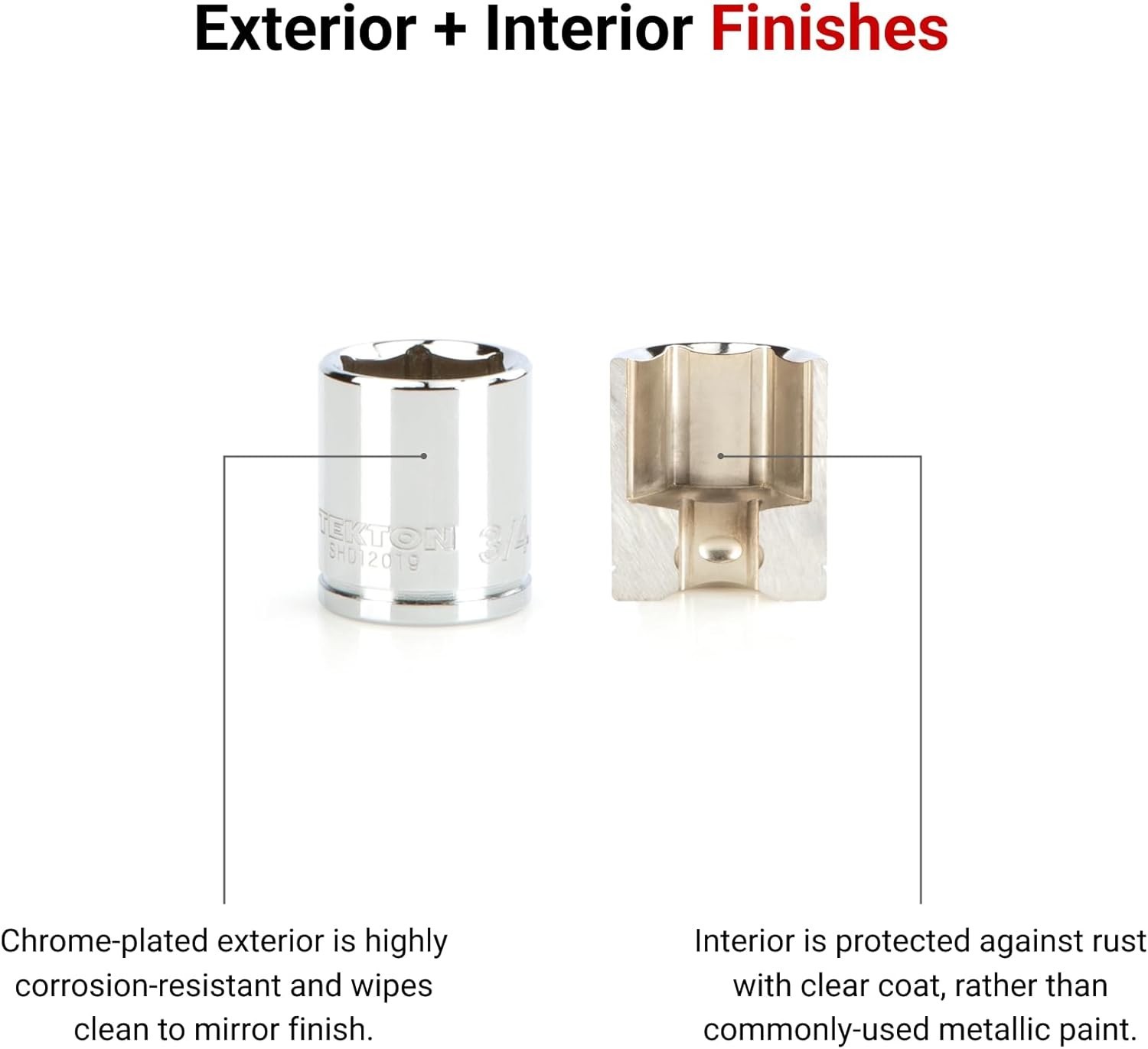 Precision 6-Point Socket – 3/8 Inch Drive x 1/4 Inch with Corrosion Resistance