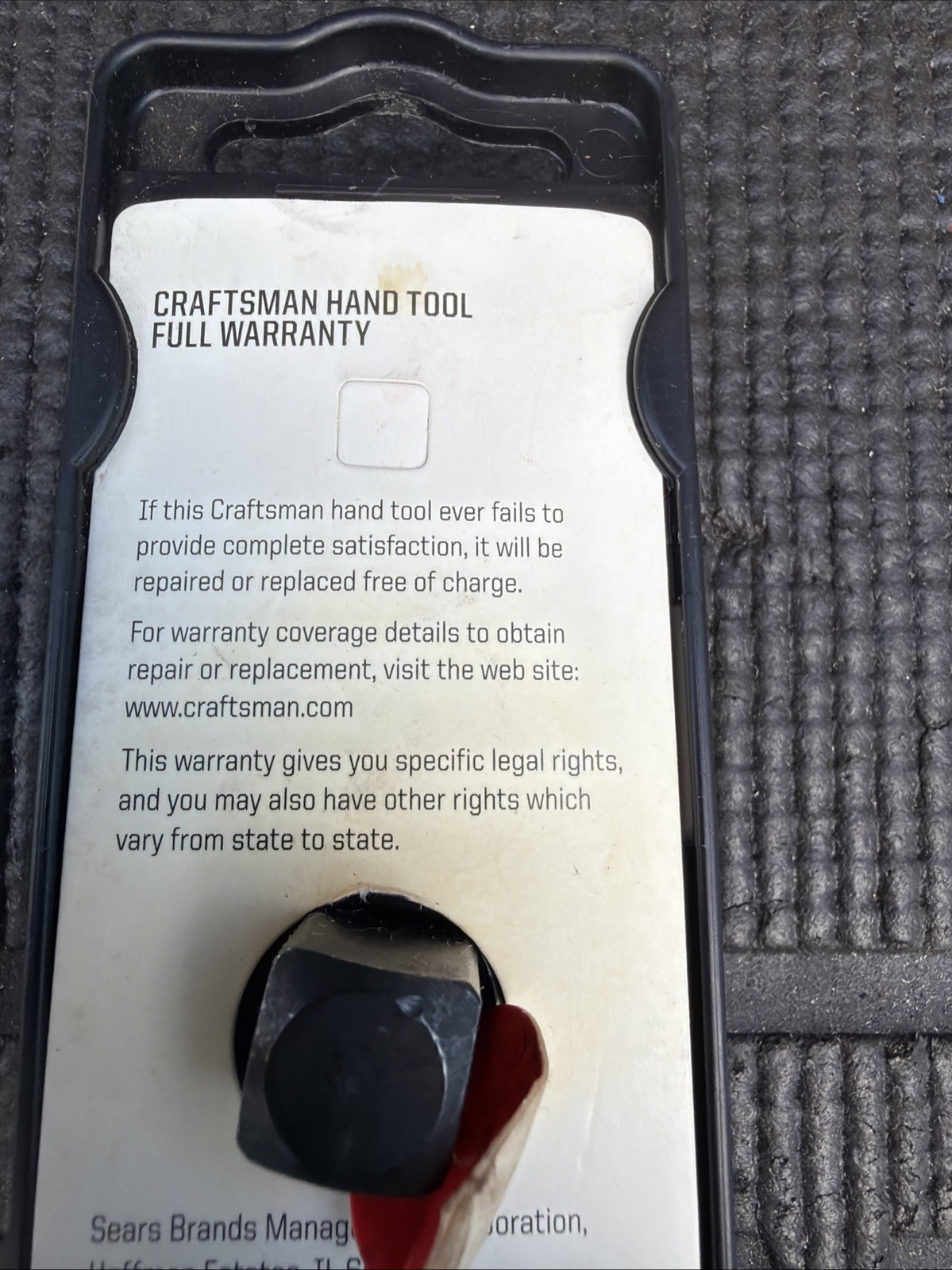 Sexy Sears Craftsman USA Nos 1/2” Drive Ratchet 44809 On Hang Tag K6AA