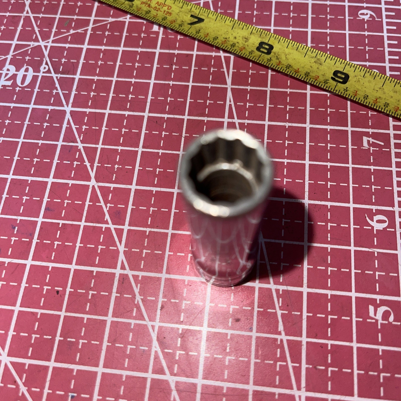 Snap on USA SF-141 7/16 In SAE 3/8 Drive 12 Point Deep Socket SF141 7/16” 3/8”