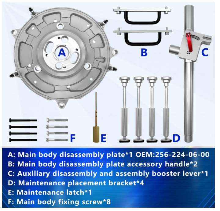 Starter Generator Motor Bracket for Benz M254 M256 Engine Disassembly Tool