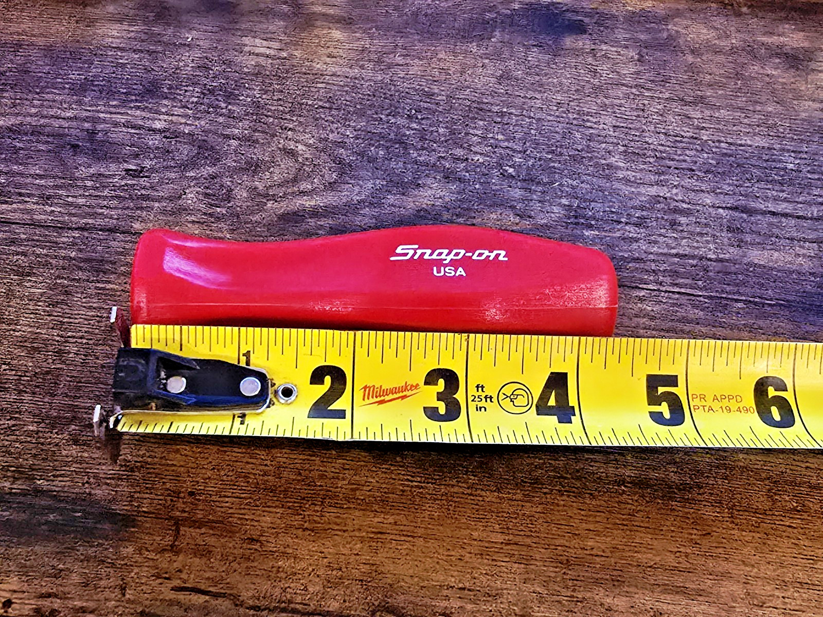 Snap-On ™ RED Replacement 1/4″ 3/8″ 1/2″ SCREWDRIVER RATCHET HARD PLASTIC HANDLE