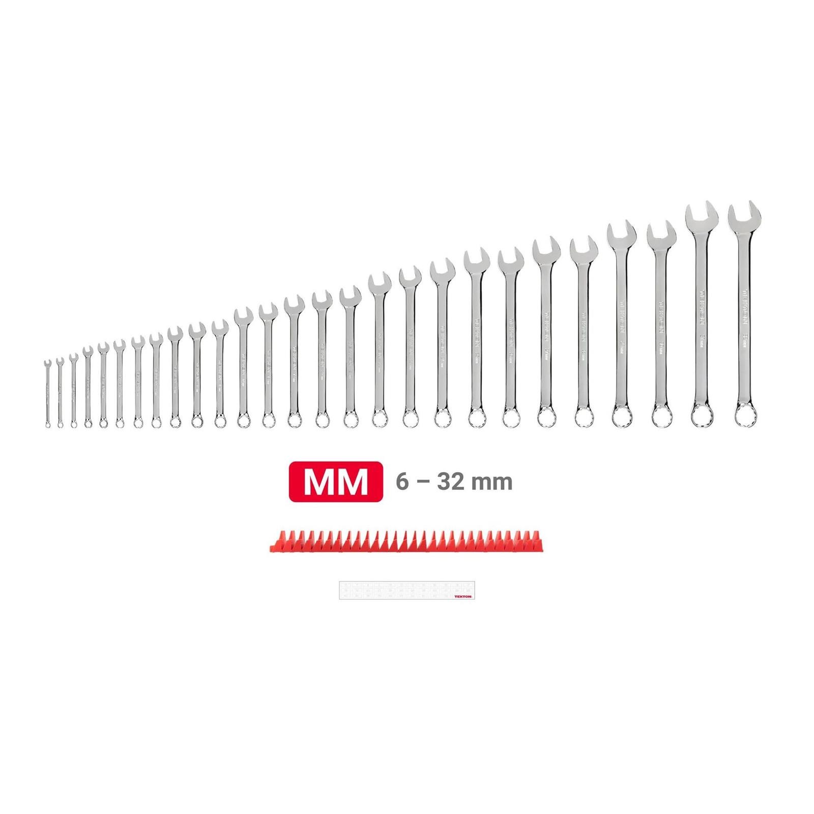 Tekton WCB95203 27 Piece Combo. Wrench Set W/ Modular Organizers