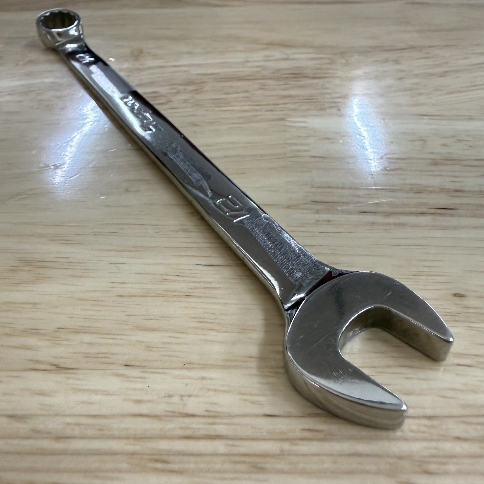 Snap-On OEX16B Combination Wrench – 1/2” – 12 Point Box End – USA – OEX 16B SAE