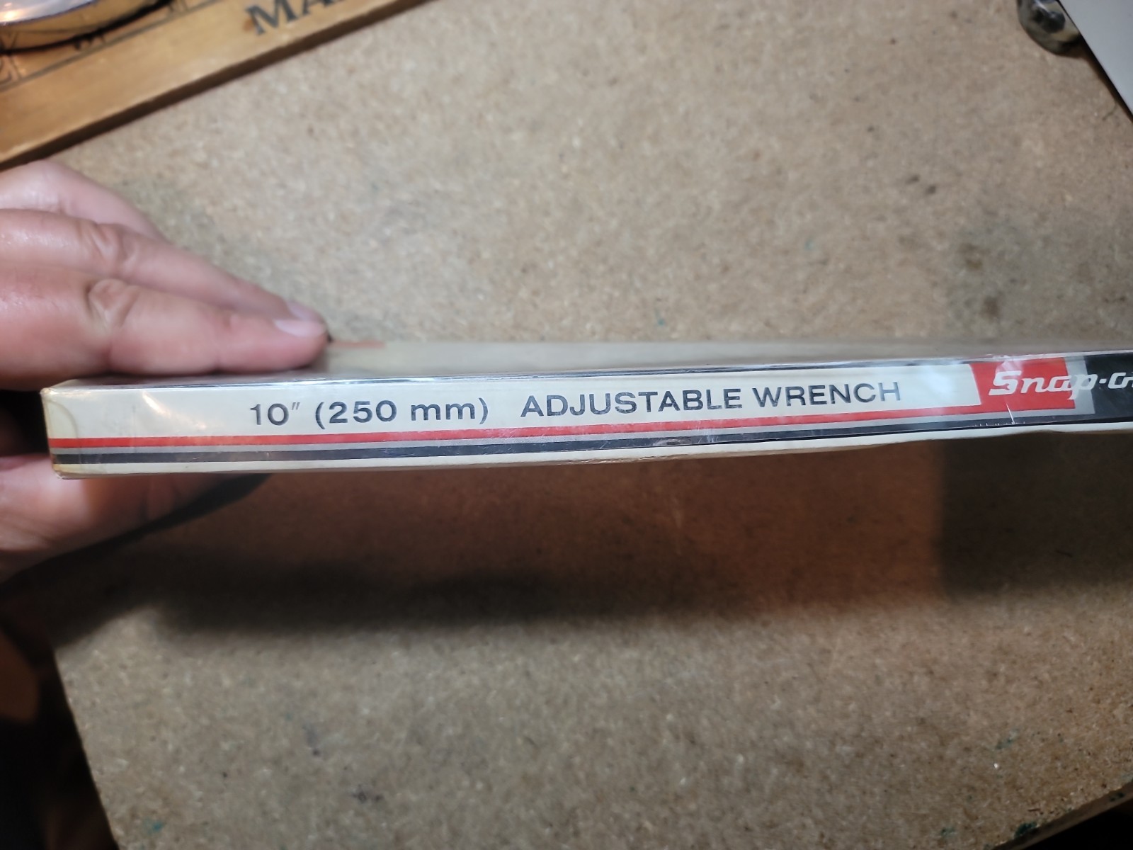 Snap-on AD10 Chrome Adjustable Wrench 250mm 10″