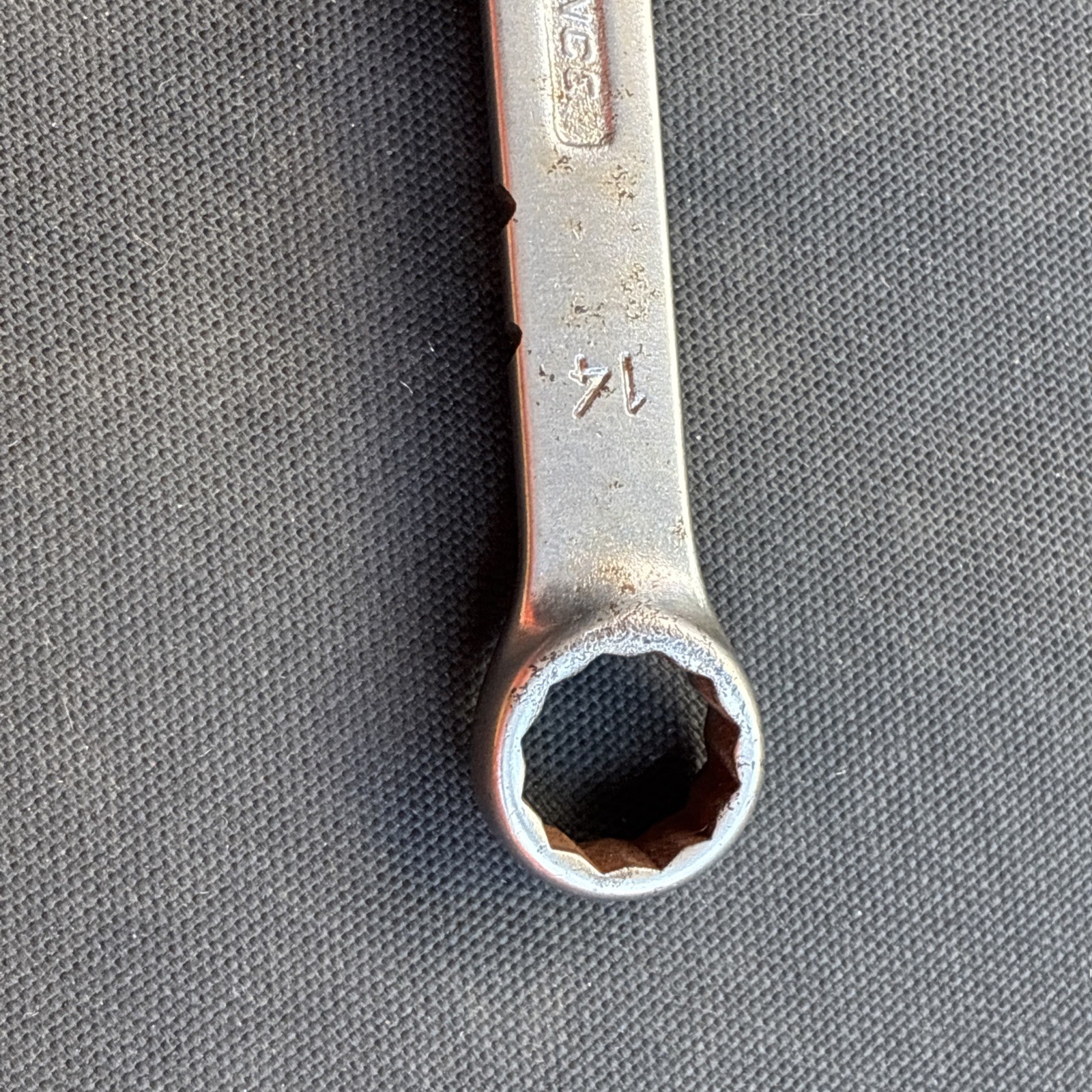 Facom 14mm 40 Series Combination Spanner Polished Chrome Finish. VGC