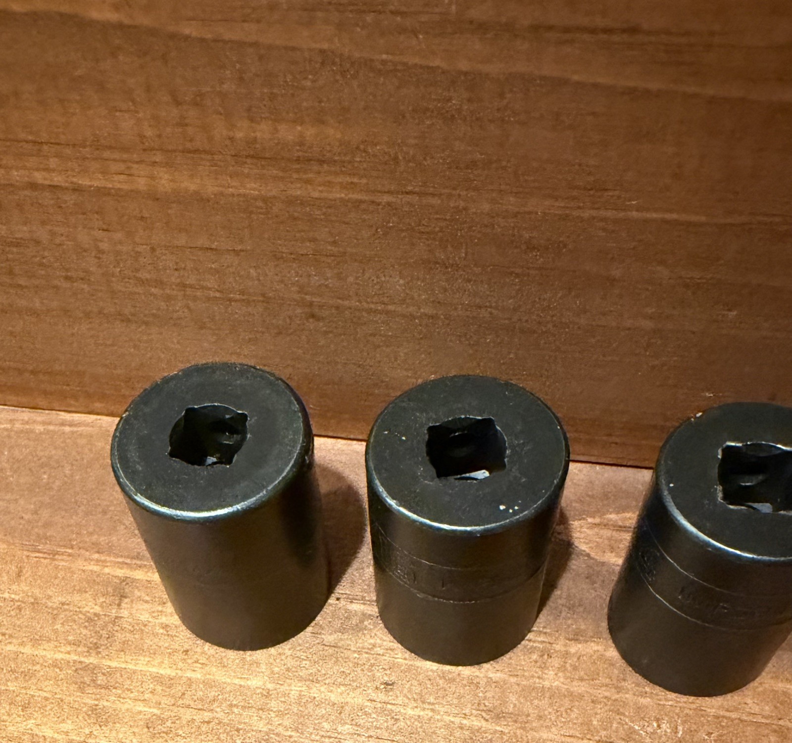 Snap on 3/8” Drive 10Pc 6pt SAE Semi Deep Impact Socket Set 5/16-7/8”, 210IMFSYA