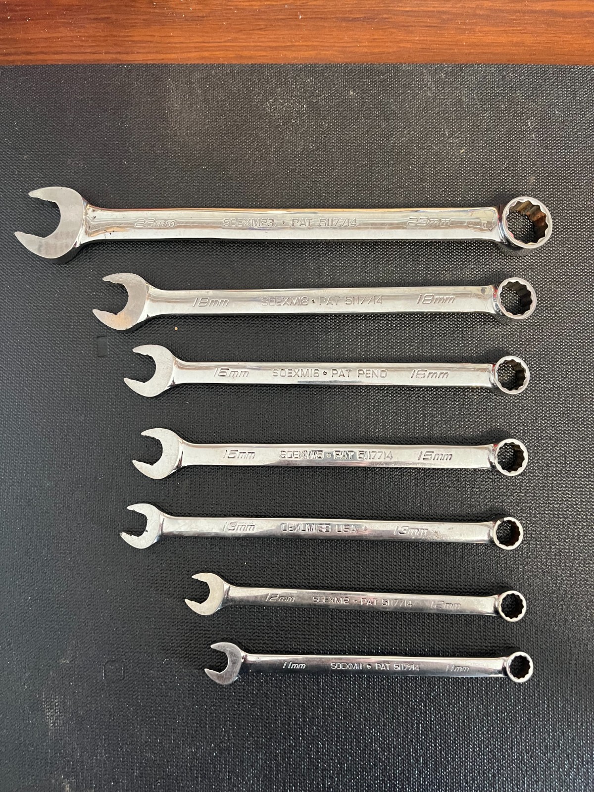 Snap-on 12 Point Metric Combination Wrenchs