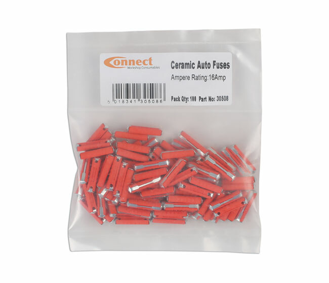 Connect 30508 Continental Auto Fuse – 16Amp Pk 100