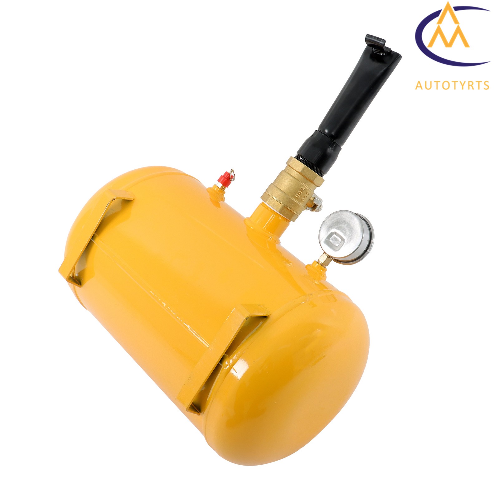5 Gallon Heavy Duty Air Tire Bead Seater Blaster Seating Tool 145 psi Yellow