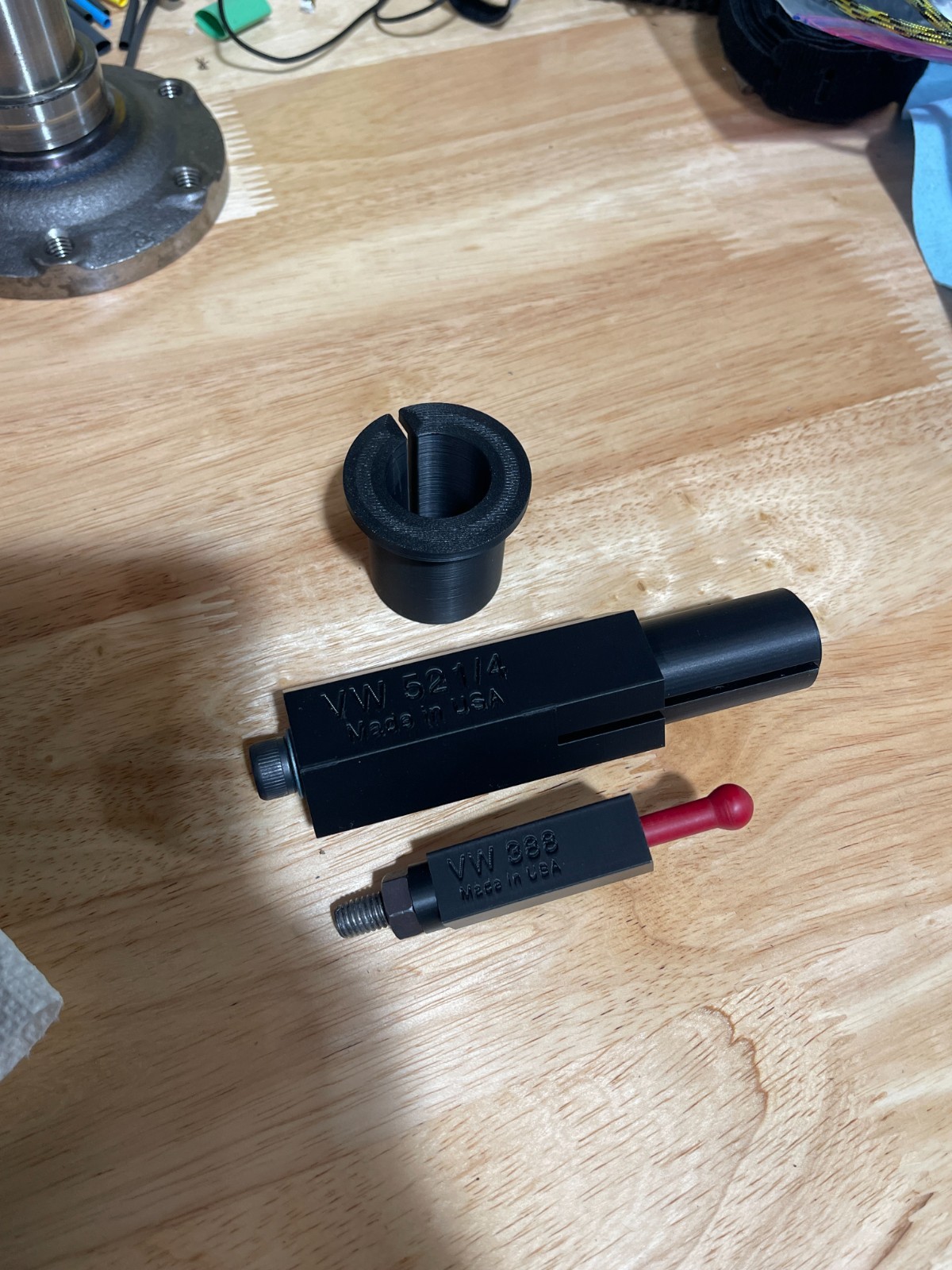 VW 521 tool – Reproduction Tooling for 901 Transaxle Backlash Measurment