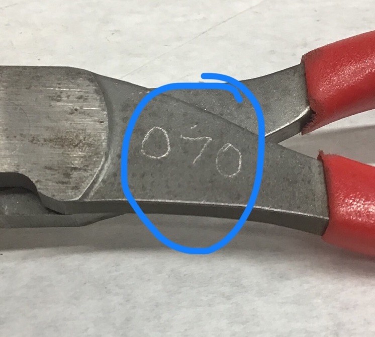 Snap-On 8″ PowerEdge High-Leverage Diagonal Cutter – 388CF – MARKED