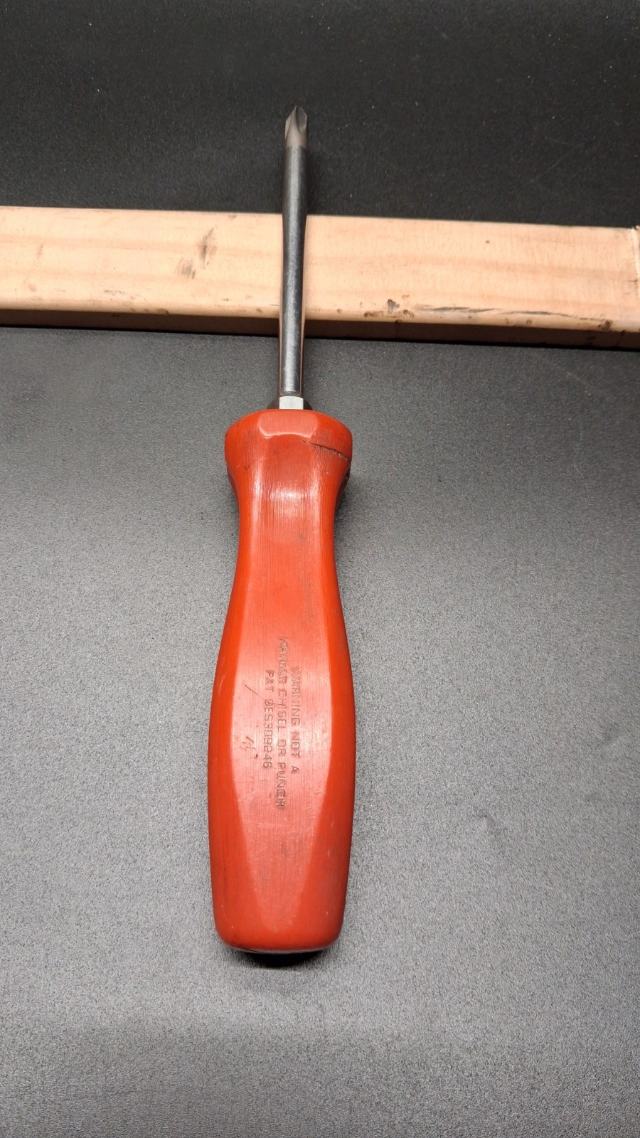 Snap-on SDDP42A No.2 Phillips Red Hard Handle Screwdriver