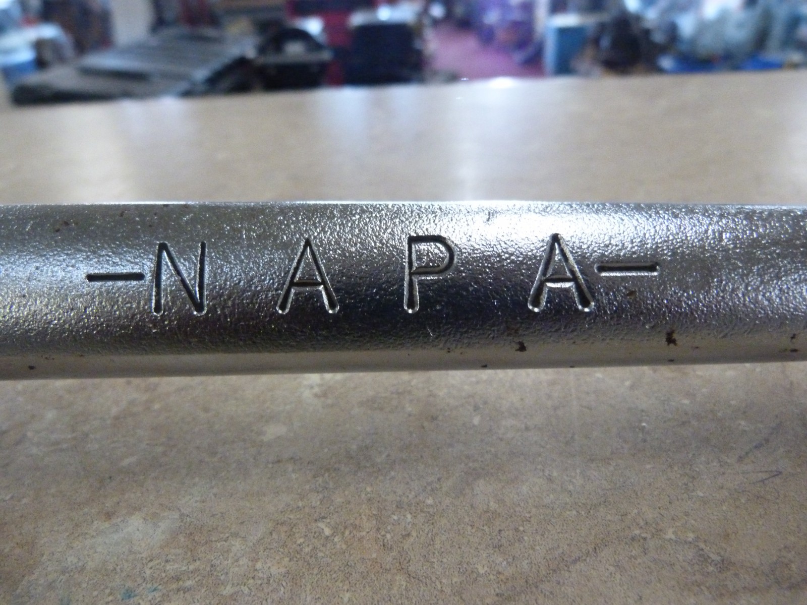 NAPA NH 47 3/4″ DRIVE QUICK RELEASE RATCHET, U.S.A., 19.» LONG, USED – VG