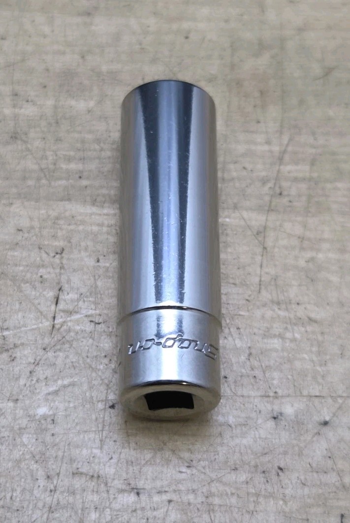 New Snap On STM14 – 1/4″ Drive 7/16″ Deep 6 Pt Chrome Socket