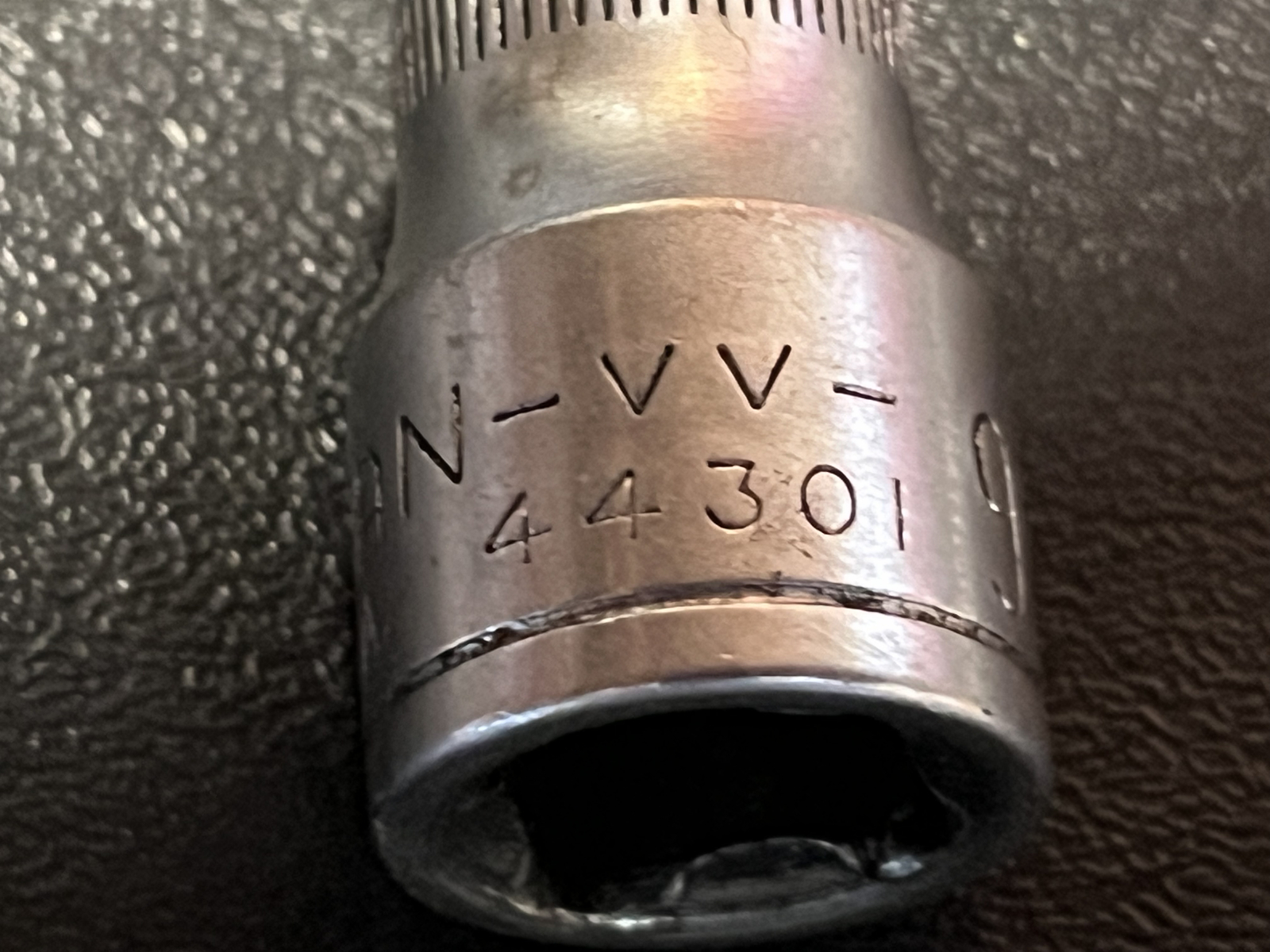 Craftsman USA 9mm 12 Point 3/8″ Drive Shallow Socket 44301 G Series n