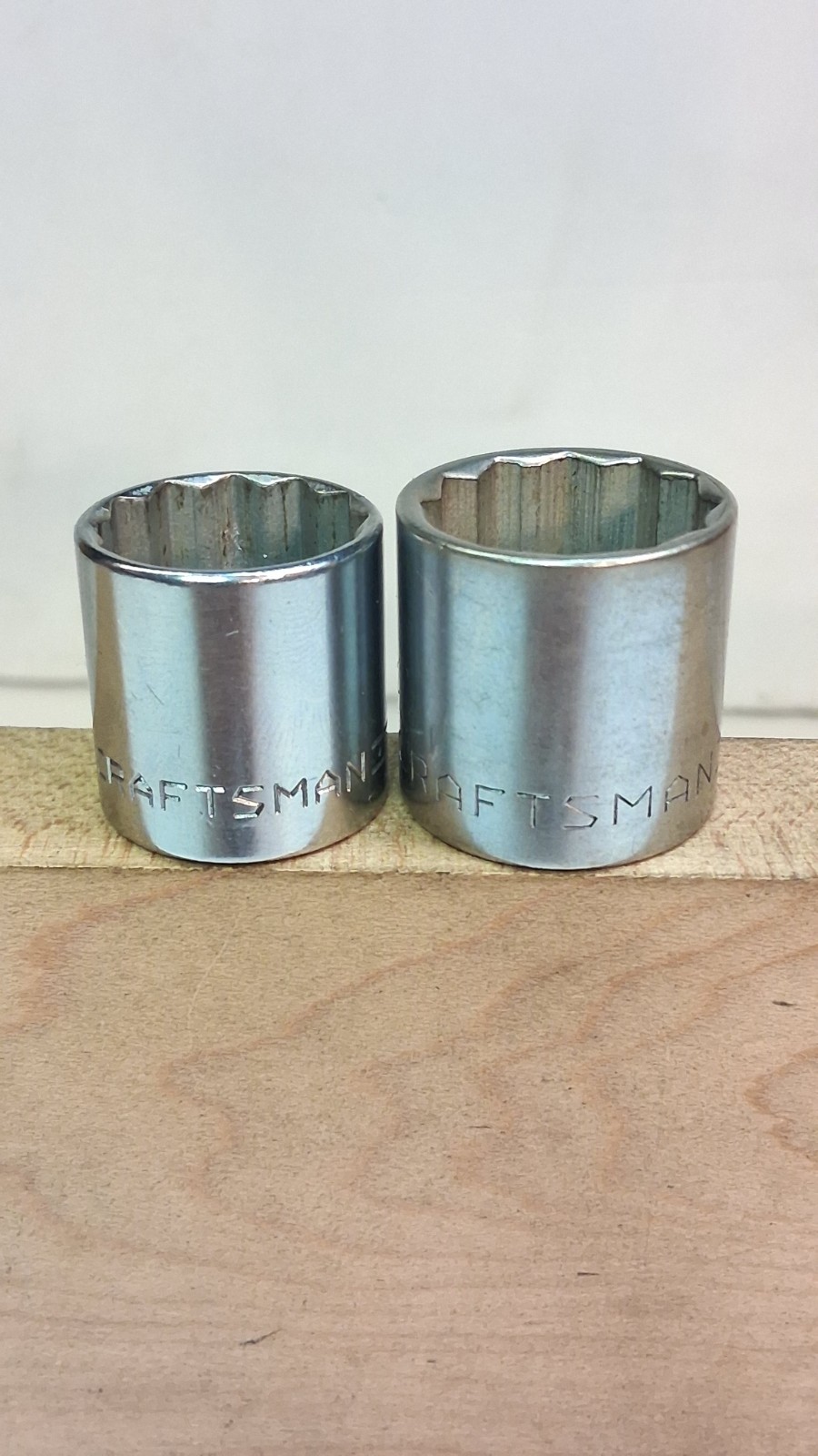 VINTAGE CRAFTSMAN =V= SERIES 19 PIECE 3/8″ DRIVE 12 POINT SAE SOCKET SET *USA*
