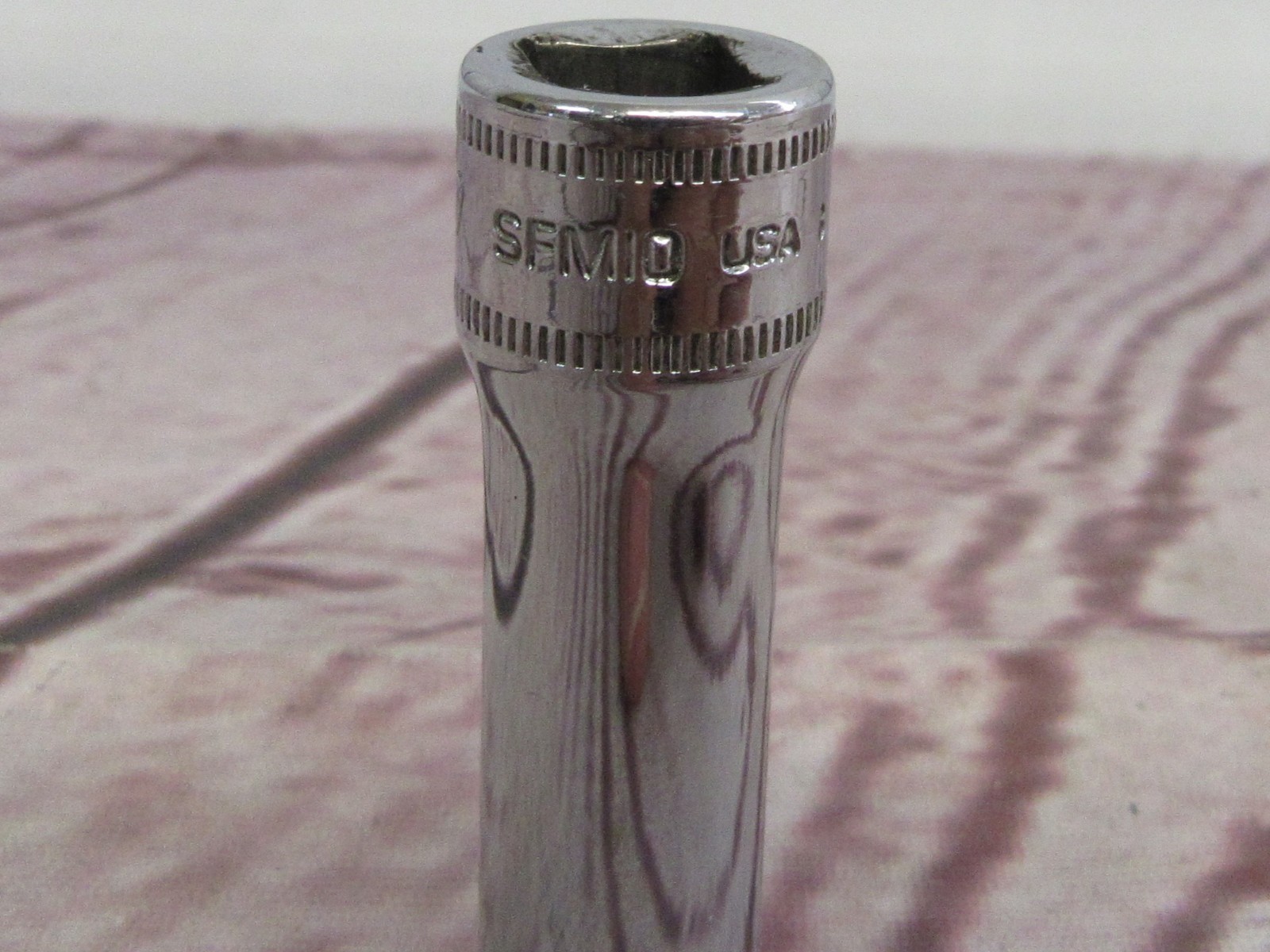 Snap-on 3/8″ Drive 6pt Metric 7pc Deep Sockets 8-10mm, 15,16,18, &19mm SFSM USA