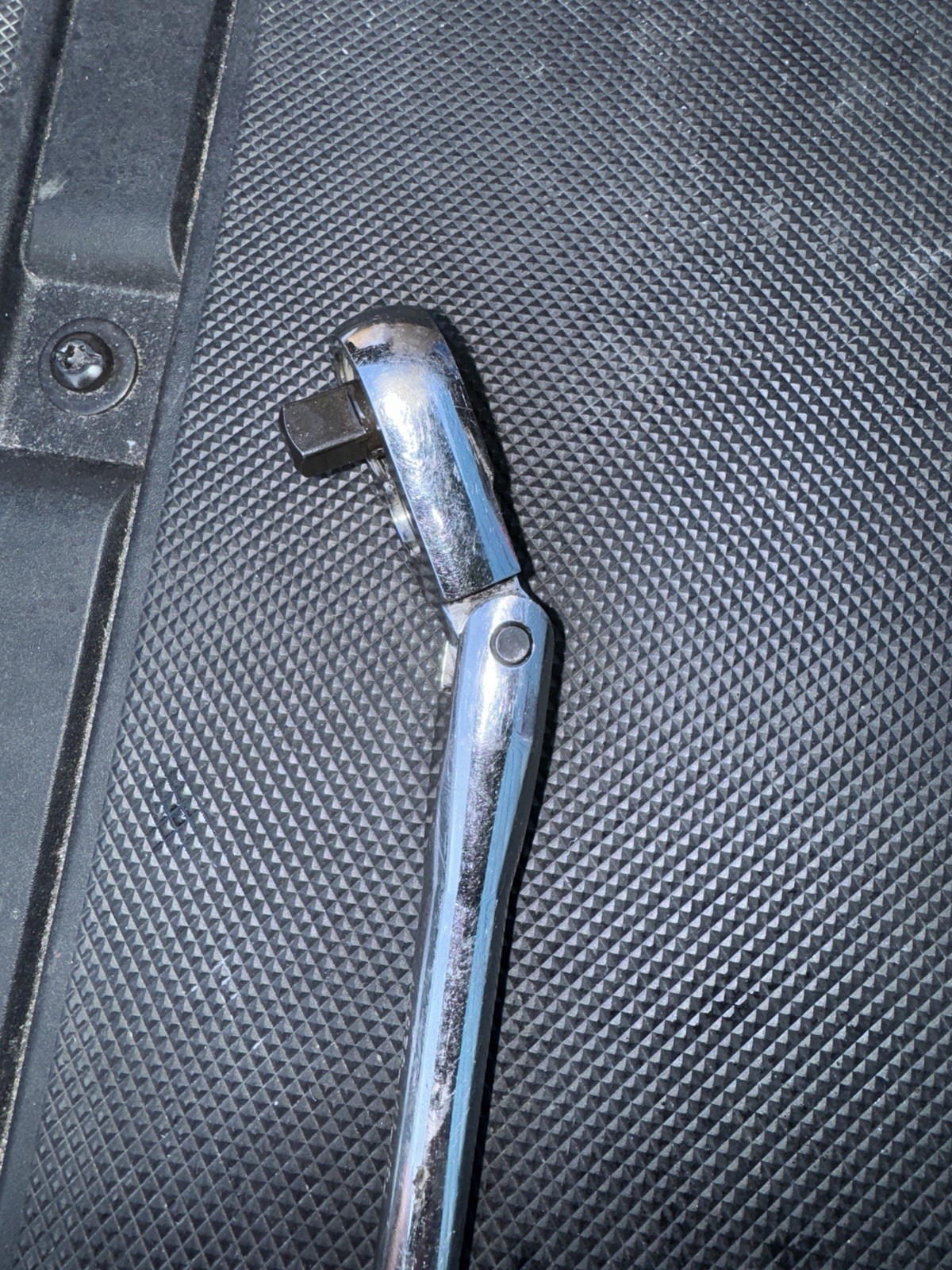 Craftsman 12″ Flex Head Ratchet 3/8″ Drive Black 44836 VU USA Fresh Rebuild