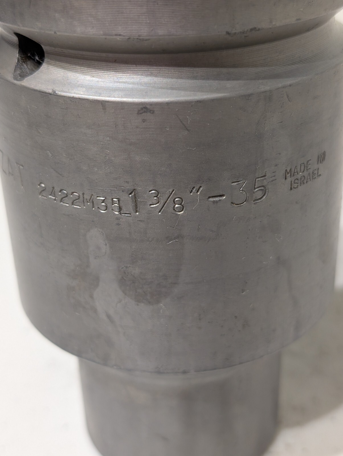 Ozat 2422M35L: 1-3/8″ Deep Impact Socket 1-1/2″ Drive 6 Point Made in Israel