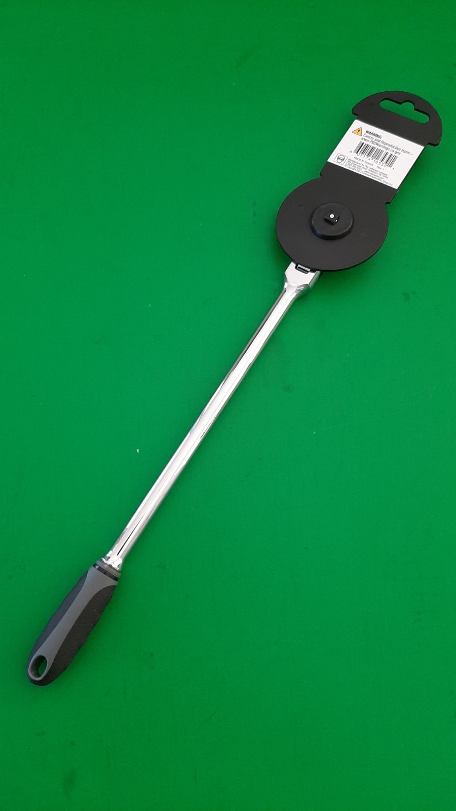 NEW Eastwood 1/4″ Drive 12″ Long Swivel Flex Head Ratchet Soft Grip Handle