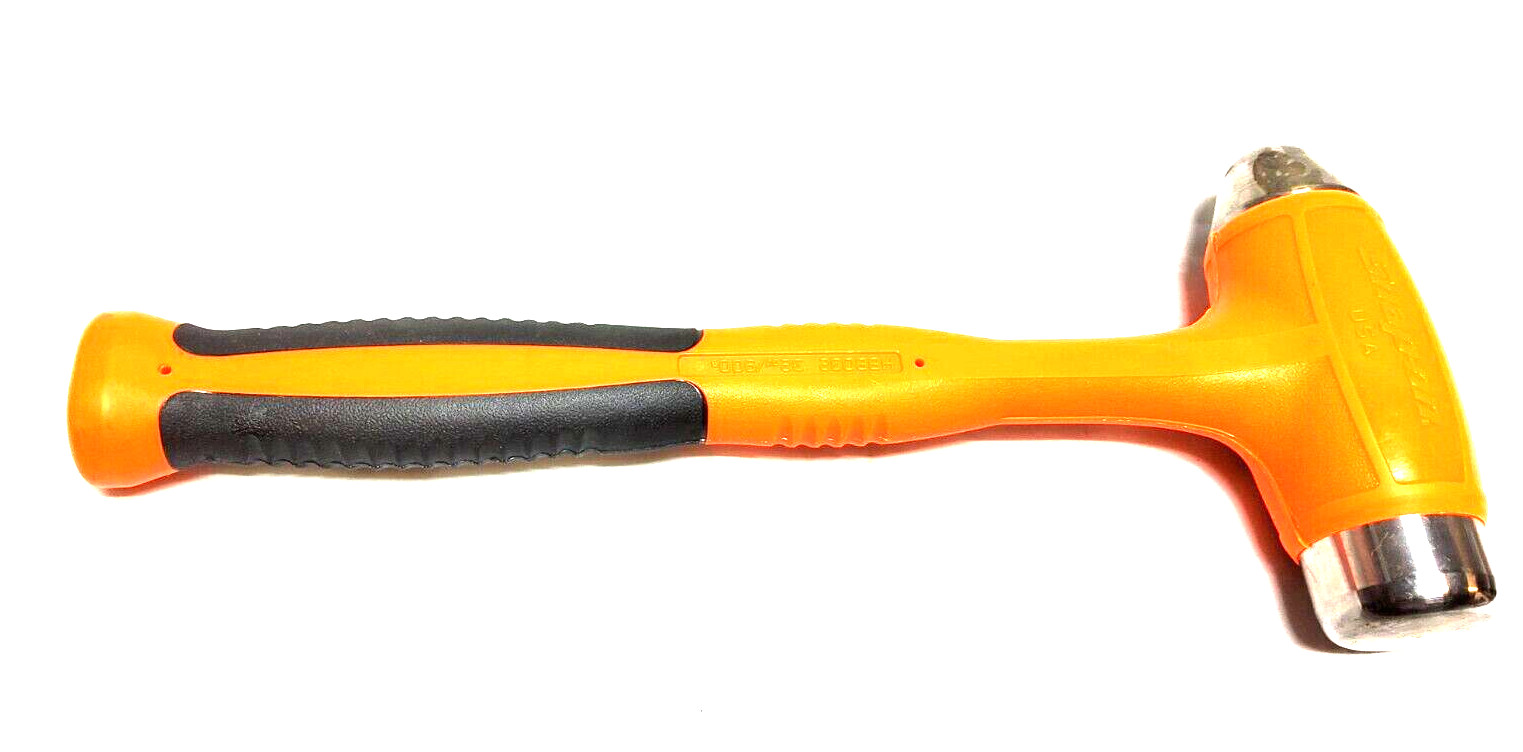 New Snap-on™ Ball Peen Dead Blow Hammer 32 oz. Orange HBBD32 HBBD32O UNused