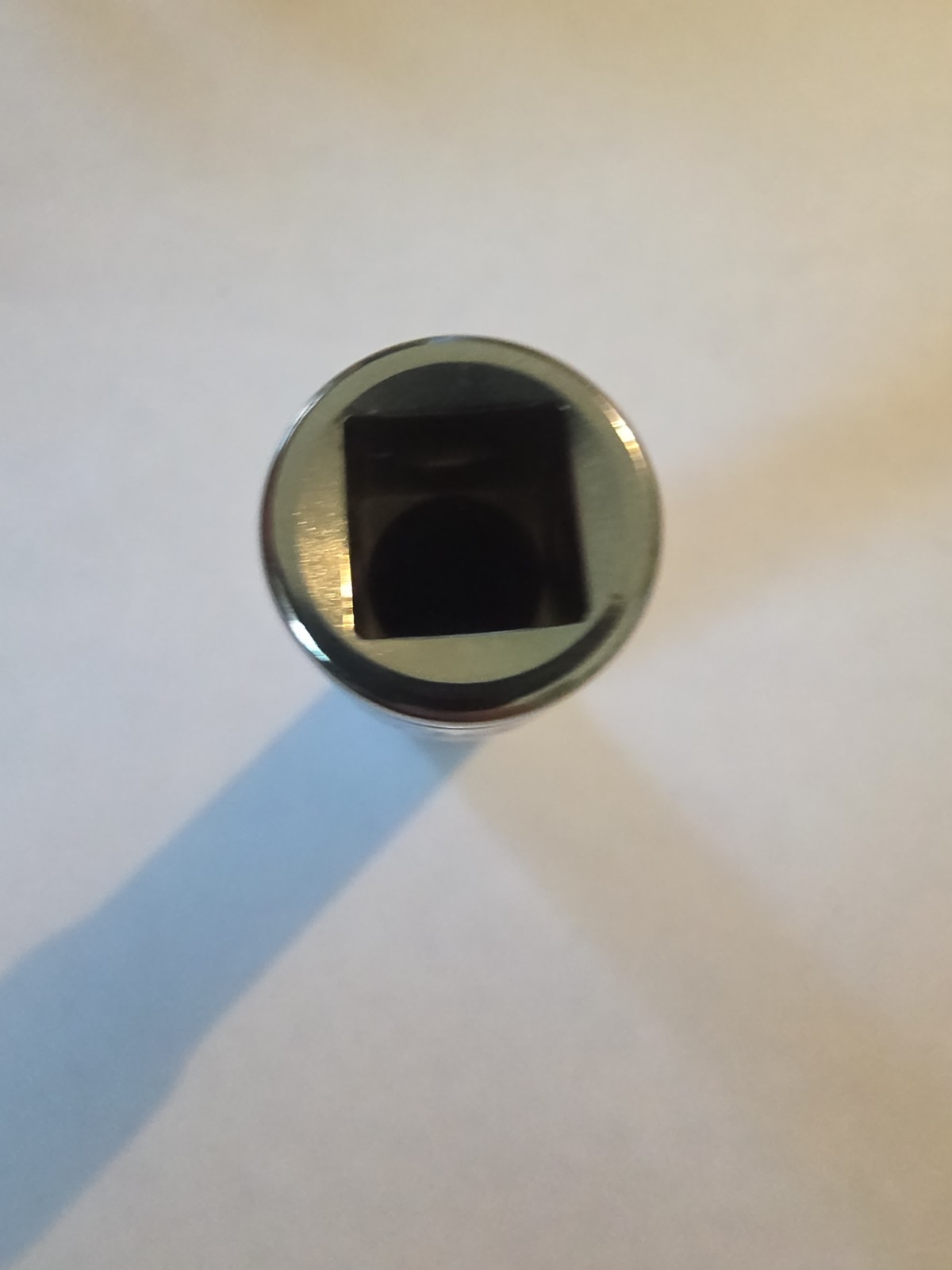 Snap-on Tools Deep Chrome Socket SFS121 3/8″ SAE 3/8″ Drive 6PT USA