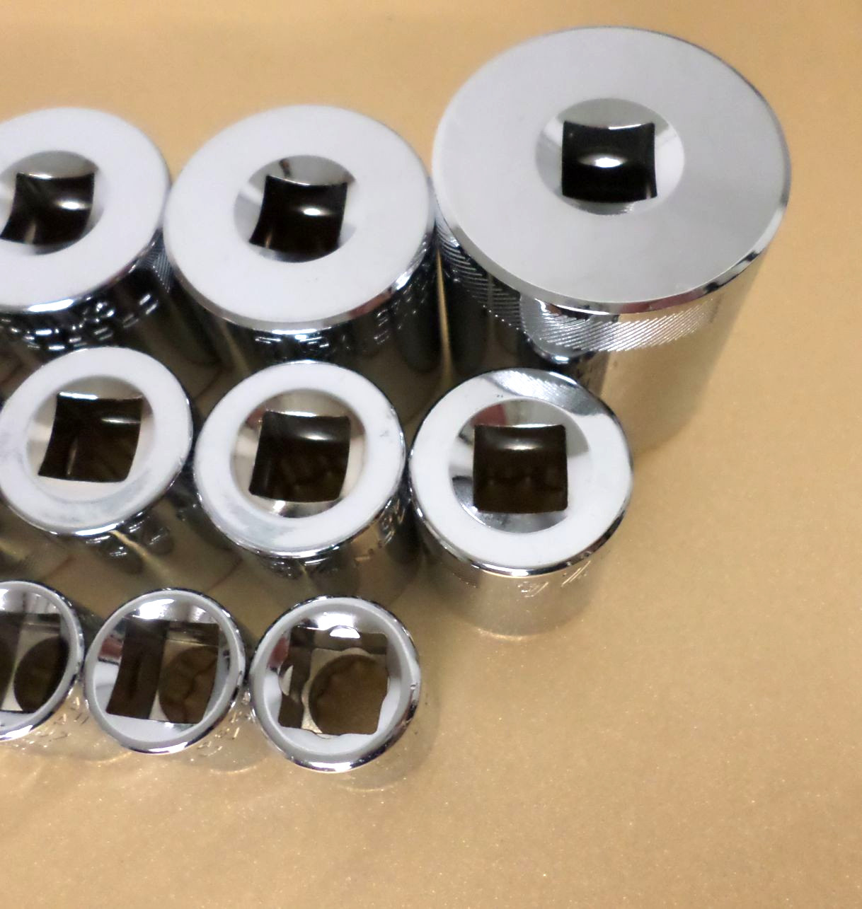 NEW Craftsman 1/2″ Metric Shallow 12pt Socket Set 10mm-19 21-25 27-28 30 32 36mm
